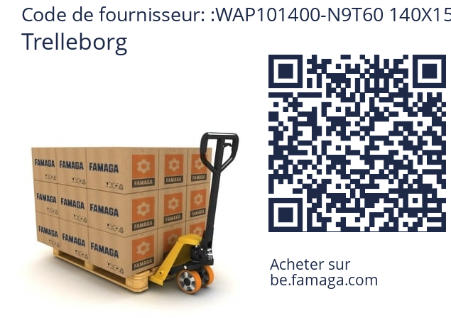   Trelleborg WAP101400-N9T60 140X155,2X10,1